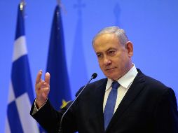 El primer mandatario israelí, Benjamín Netanyahu, decidió adelantar su regreso de Grecia. EFE/P. Saitas