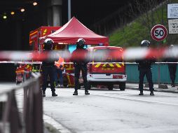 Según una fuente cercana, un hombre murió y otro resultó herido de gravedad, en tanto que una mujer recibió lesiones leves. AFP / C. Archambault