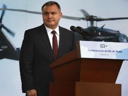 García Luna fue arrestado el 9 de diciembre en la localidad texana de Grapevine bajo acusaciones de corrupción y narcotráfico. EFE/M. Guzmán