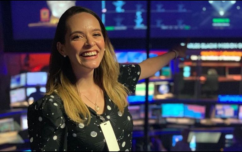 Ana Cristina Olvera. La conductora de NCC es una de las caras más visibles de la NASA en español. ESPECIAL