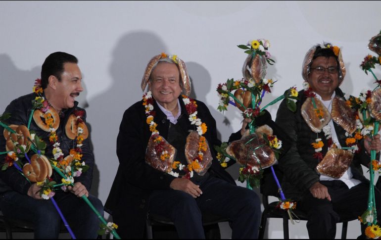 Acompañado por el gobernador de Hidalgo, Omar Fayad Meneses, el Presidente afirmó que ya puede decir que México es un país donde no se permite la corrupción. NTX/M. González