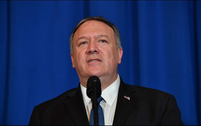 Los comentarios de Mike Pompeo ante Fox News se producen luego de que el asesor militar del líder supremo de Irán dijera que habría respuesta “militar” en “contra de los sitios militares. AFP / N. Kamm