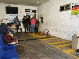 HOSPITAL CIVIL. En un recorrido, no se observaron carteles con información del nuevo programa federal.  EL INFORMADOR • E. Barrera