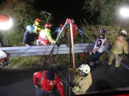 Los hechos se registraron la noche de este domingo sobre la carretera a Nogales. ESPECIAL