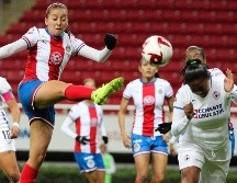 Kistal Soto puso en ventaja a las Chivas al minuto 47, mas la Máquina consiguió el empate. IMAGO7/F. Meza