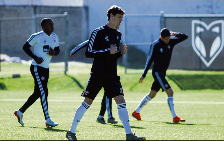Práctica. El entrenamiento de ayer en La Madriguera se enfocó en trabajo físico. IMAGO7