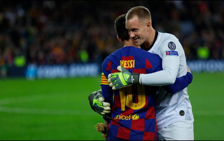 Junto con Messi, el arquero alemán ha sido fundamental para los éxitos de su equipo. IMAGO7