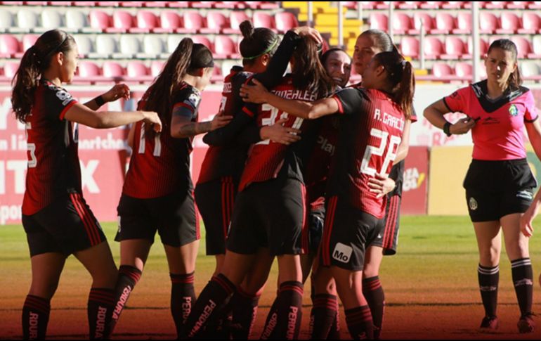 Joana Robles no tuvo problemas para sellar la victoria y darle al Atlas sus primeros tres puntos del campeonato. TWITTER / @AtlasFCFemenil