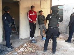 Policías estatales fueron alertados por un ciudadano sobre estos hechos. ESPECIAL/Secretaría de Seguridad Pública