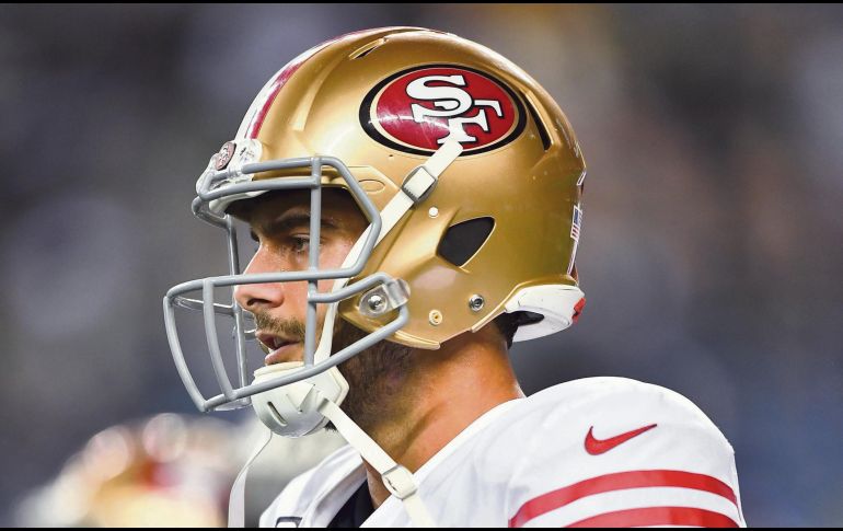 Ilusionado. Garoppolo tiene dos anillos de Super Bowl como suplente de los Pats. AFP/A. Jenner