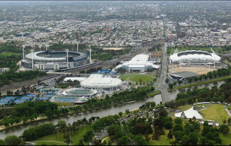 Melbourne park. Niegan riesgos para los participantes en la sede del torneo. AP