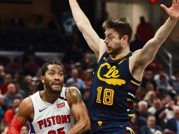 Destacado. Derrick Rose (#25) fue el líder anotador de Detroit con 24 puntos. AP