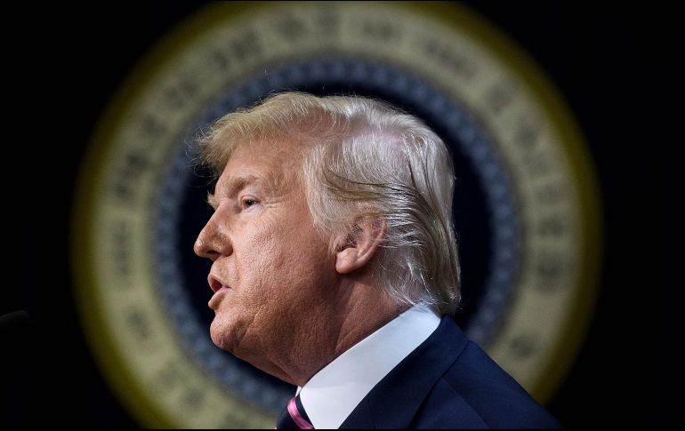 Señala que el grupo del mandatario ha comprado 60 segundos de tiempo comercial durante el Super Bowl del 2 de febrero, que probablemente sea la transmisión de televisión más vista del año. AFP / ARCHIVO