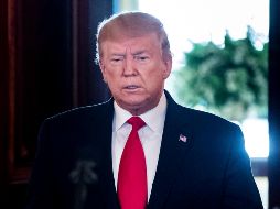 Trump y Stoltenberg abordaron los últimos acontecimientos en Medio Oriente y el papel de la OTAN en ella. EFE/MN. Reynolds