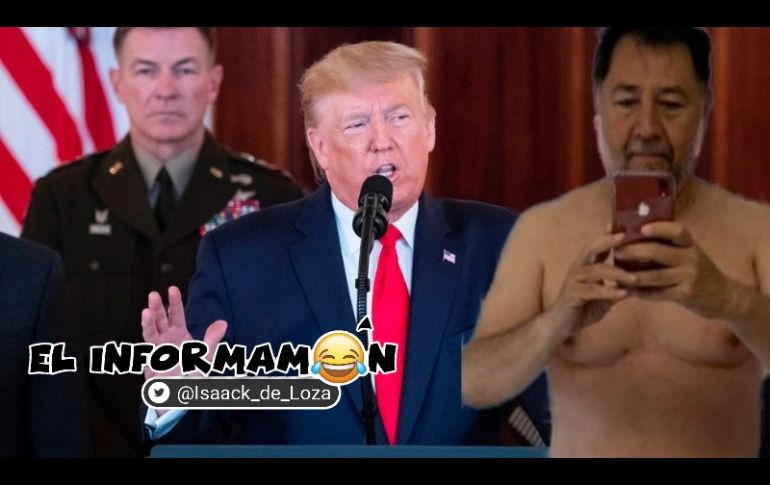 Fernández Noroña sube foto en toalla y desata 