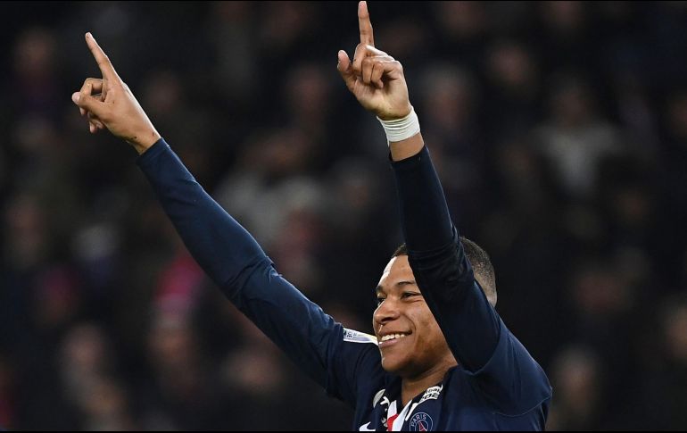Mbappé es siempre relacionado con el Real Madrid; de momento, está contento y concentrado con el PSG. AFP/A. Poujoulat