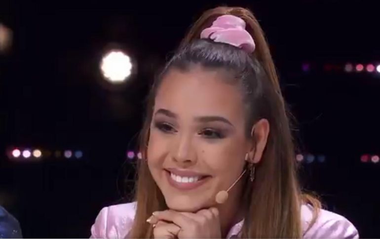 El domingo pasado, Danna Paola explotó ante Gibrán por haberla insultado en el “backstage” del programa. TWITTER / @laacademiaazteca