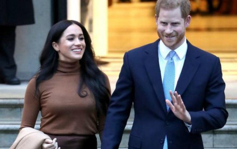 Los duques de Sussex, Harry y Meghan Markle, comunicaron su decisón de dar 