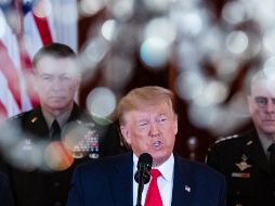 Trump dijo ayer en su mensaje a la nación que 