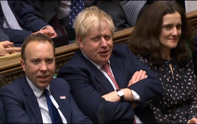 Johnson logró renegociar con la UE un acuerdo que los 27 afirmaban inmutable. AFP /