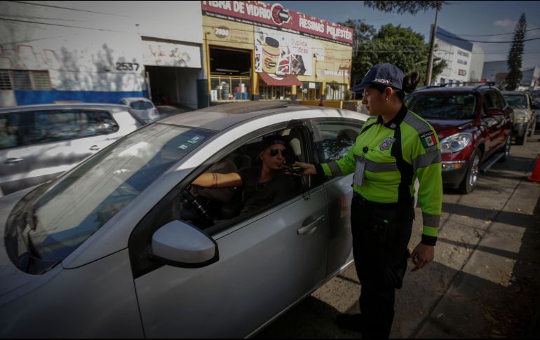 De los conductores enviados al CURVA, 90 eran mujeres; el resto, fueron varones. EL INFORMADOR / ARCHIVO