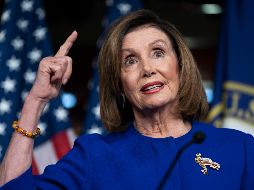 Nancy Pelosi acusó al líder de la mayoría del Senado, Mitch McConnell, de ignorar sus llamados a un juicio justo. EFE/ARCHIVO