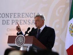López Obrador reitera que no es obligatorio que los gobiernos de los estados firmen un convenio de adhesión con el Insabi. EFE/L. Torres