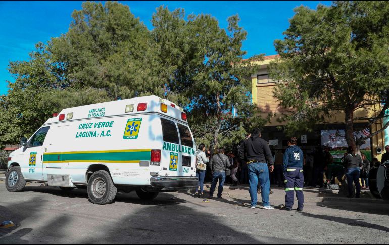 El hecho violento se registró esta mañana en una escuela privada de Torreón. AFP/A. Infante