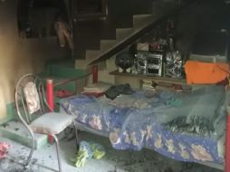 Al parecer, el incendio habría sido provocado. ESPECIAL/Policía de Tlajomulco