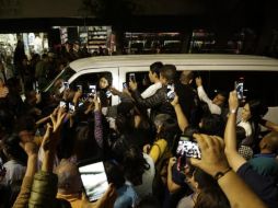 Flor Amargo al momento de ser retirada del Paseo Alcalde. EL INFORMADOR/F. Atilano