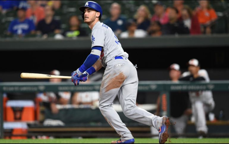 El nuevo salario de Bellinger es más de 19 veces mayor que los 605 mil dólares que ganó en el 2019, cuando bateó .305 / .406 / .629 con 47 cuadrangulares en su tercera temporada en las ligas mayores. AFP / ARCHIVO