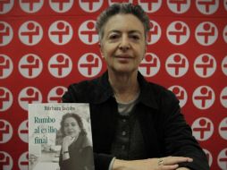 Bárbara Jacobs. La escritora lanzó recientemente “Rumbo al exilio final”, publicado por Ediciones Era. EL INFORMADOR / E. Barrera