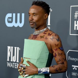 Billy Porter luce mariposas en los Critic's Choice Awards