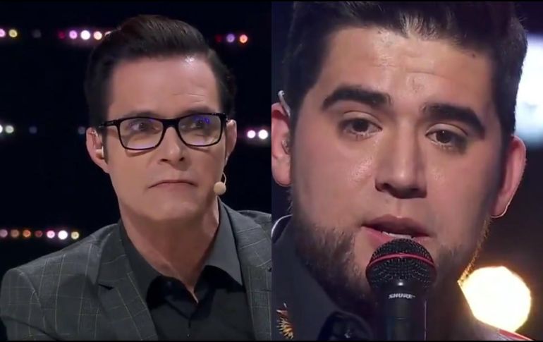 Charly interpretó “Ojalá que te Mueras”, del grupo  Pesado. TWITTER / @lacademiaazteca