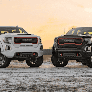 ¡La combinación perfecta sí existe! GMC se viste de Harley-Davidson