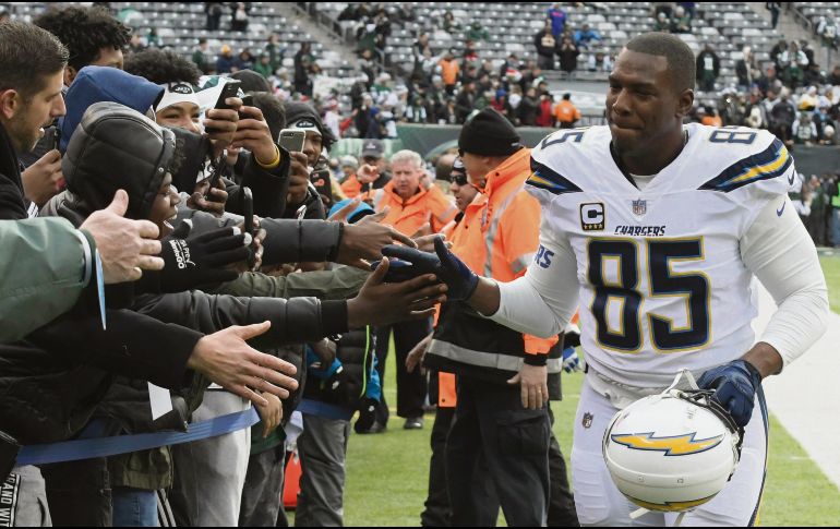 Leyenda. Gates jugó 16 temporadas con los Chargers. AP / B. Kostroun