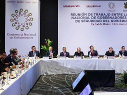 Tras polémica por los gobernadores faltistas, pactan fortalecer seguridad