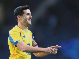 Iván Marcano. El español fue el autor del segundo tanto del Porto. EFE