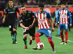 Debut. Antuna sumó 22 minutos en su presentación con el Guadalajara, en el partido del fin de semana pasado ante Juárez. IMAGO7