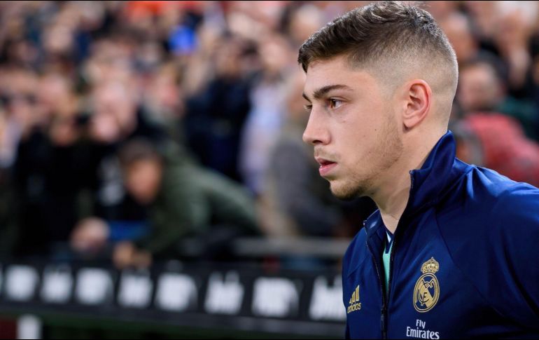 El centrocampista, salió expulsado tras una patada sobre Morata, con quien posteriormente se disculpó. TWITTER/@fedeevalverde