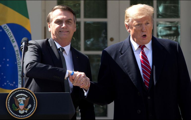 El acercamiento a Estados Unidos es uno de los pilares de la política exterior impulsada por Bolsonaro. EFE/Archivo