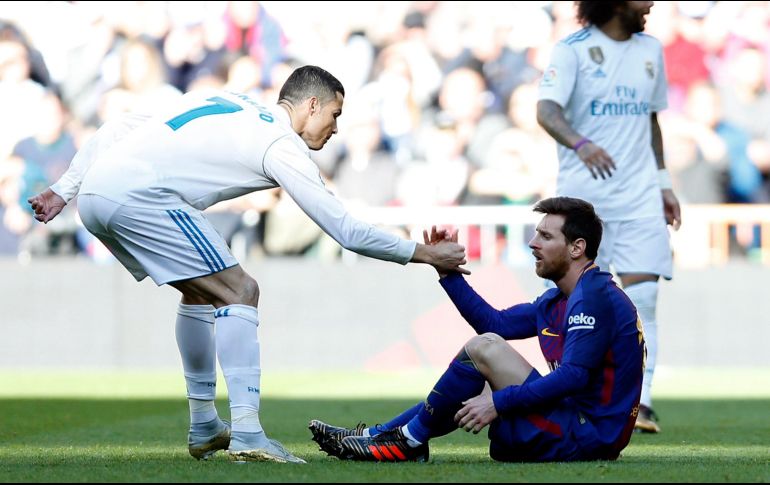 La rivalidad deportiva entre los delanteros marcó una época en el futbol. AP / ARCHIVO