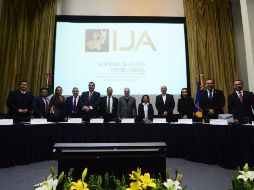 Este miércoles se presentó el informe de actividades del titular del Instituto de Justicia Alternativa (IJA) de Jalisco, Guillermo Zepeda Lecuona. TWITTER / @EnriqueIbarraP