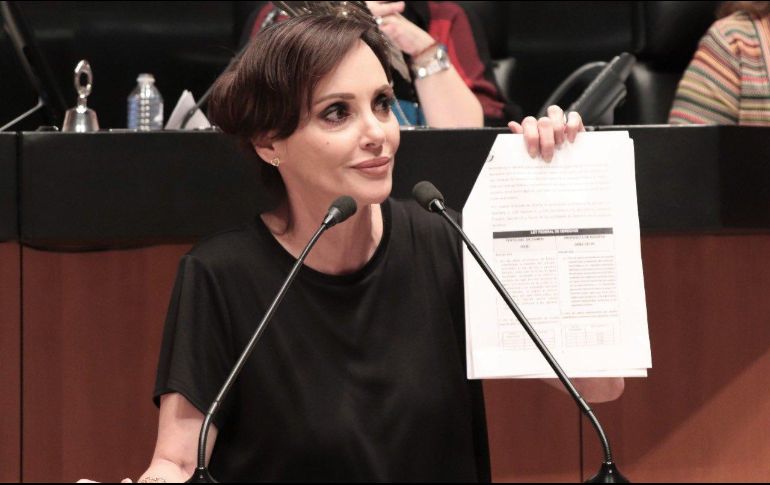 En 2019, Lilly Téllez se pronunció en contra del aborto, lo que molestó en diversos sectores de Morena y generó su expulsión. TWITTER/@LillyTellez