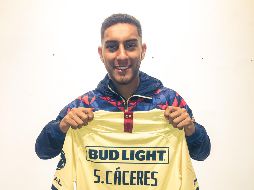 Cáceres, se integrará al América una vez que regrese del preolímpico con su selección, junto a otro azulcrema, Federico Viñas. TWITTER/@ClubAmerica