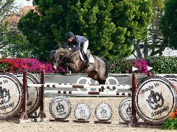 Listo. El jinete Rodrigo Lambre estuvo presente en la prueba de ambientación. EL INFORMADOR/A. Camacho