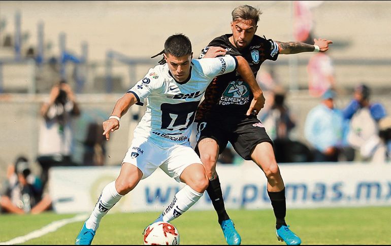 Debut triunfal. Los felinos vienen de vencer como locales al Pachuca en la primera fecha del Clausura 2020. IMAGO7