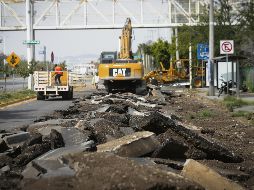 Además de renovar el concreto, las autoridades harán lo propio con el alumbrado público. EL INFORMADOR/F. Atilano