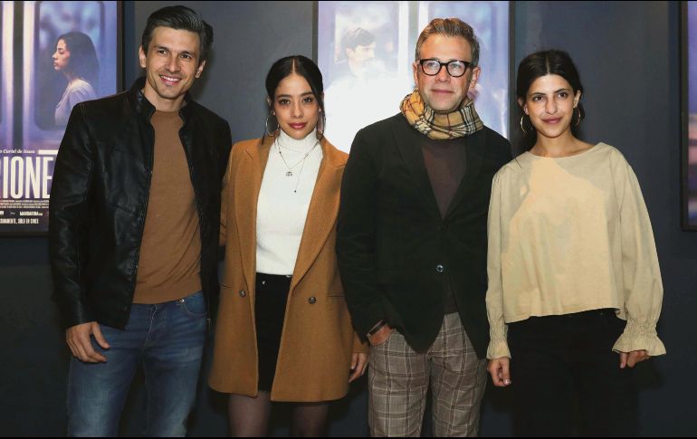 Talento. Elenco de la cinta “Marioneta”, que tras su paso por varios festivales, finalmente llegará a la parrilla cinematográfica. SUN