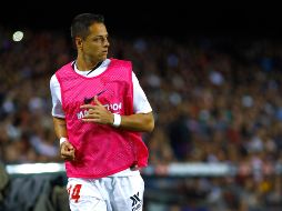 Javier Hernández ''tiene un currículum extraordinario. Le vendrá bien a la MLS y al jugador'', señala Aguirre. IMAGO7